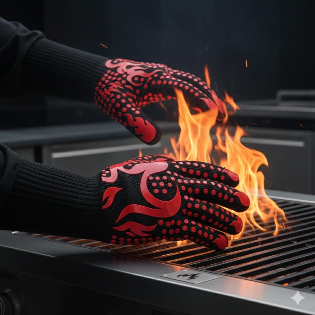 قفازات مقاومة للحرارة