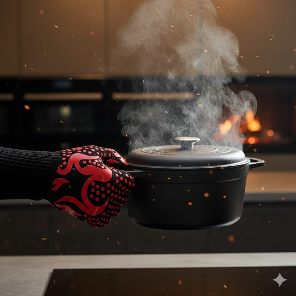 قفازات مقاومة للحرارة